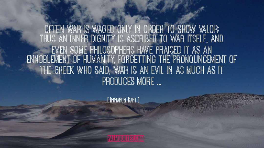 Antiwar quotes by Immanuel Kant