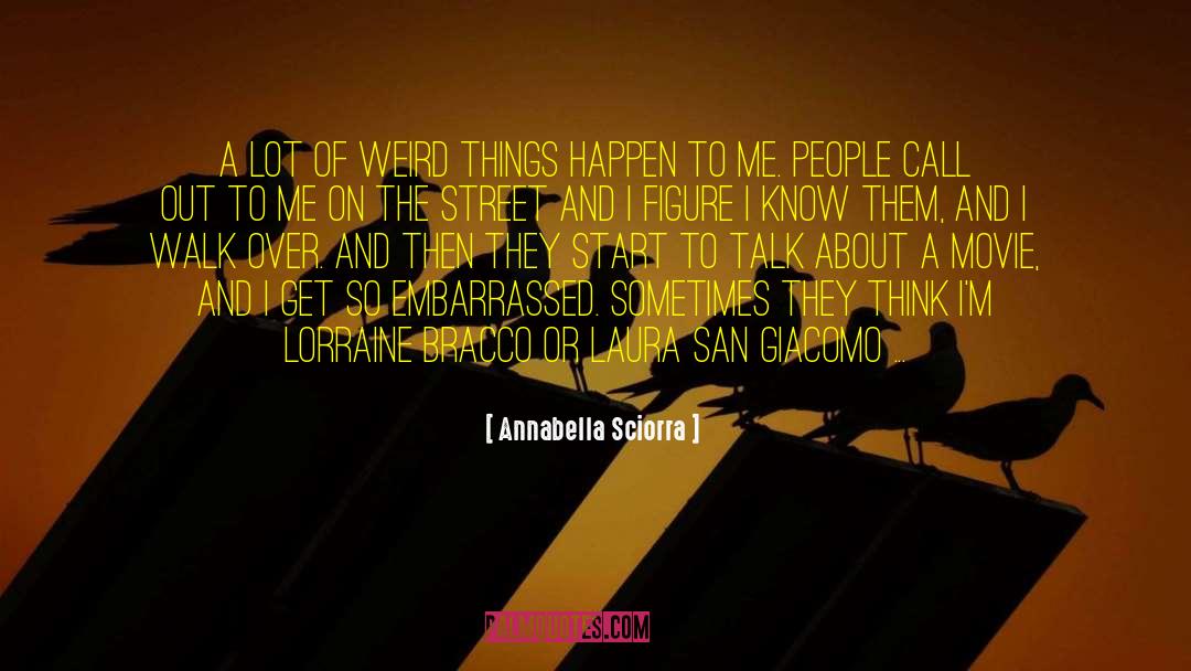 Antoines San Clemente quotes by Annabella Sciorra