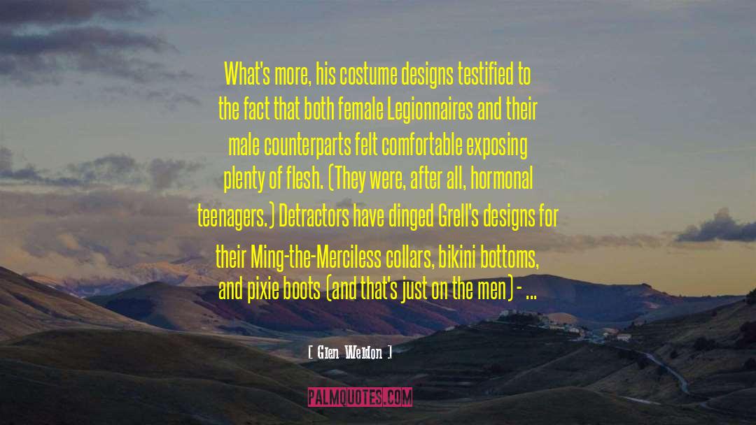 Antonovich Designs quotes by Glen Weldon