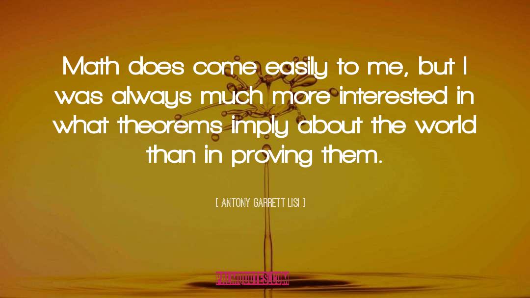 Antony quotes by Antony Garrett Lisi