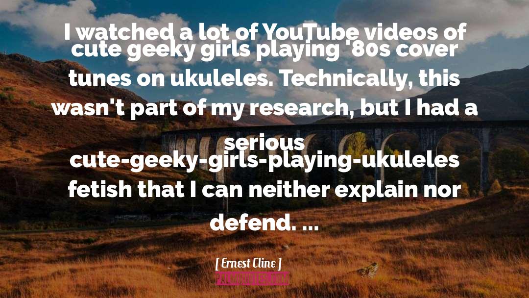 Antoun Youtube quotes by Ernest Cline