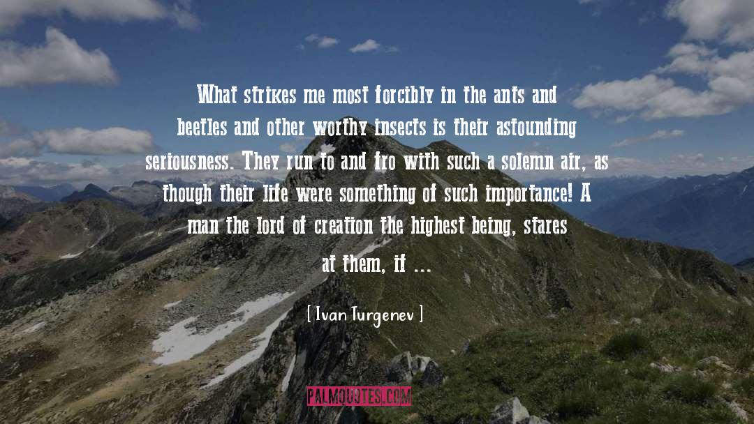 Ants quotes by Ivan Turgenev