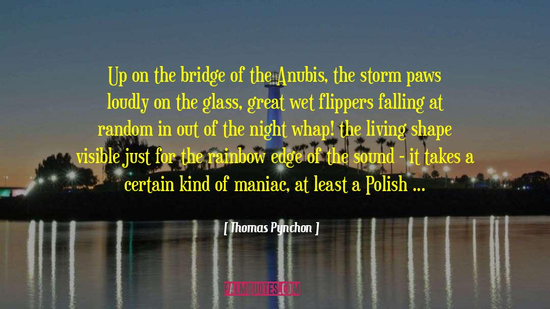 Anubis quotes by Thomas Pynchon