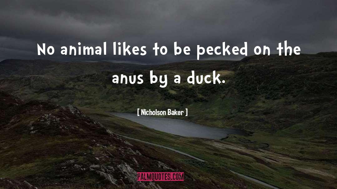 Anus quotes by Nicholson Baker