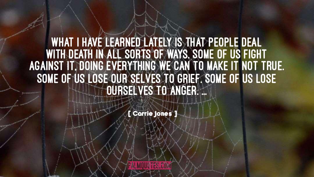 Anushka Love quotes by Carrie Jones