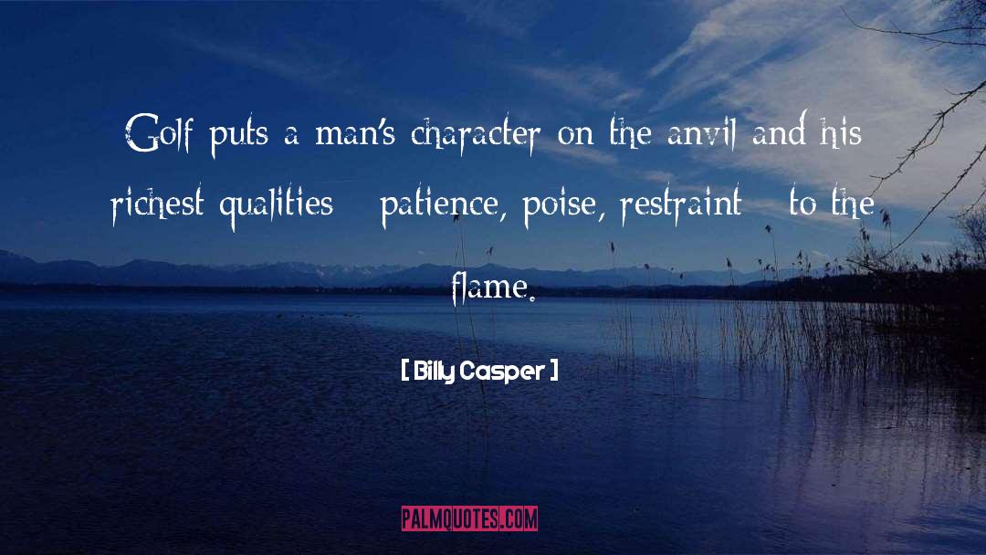 Anvils quotes by Billy Casper