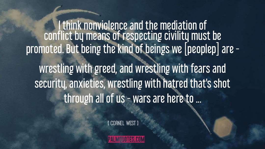 Anxieties quotes by Cornel West