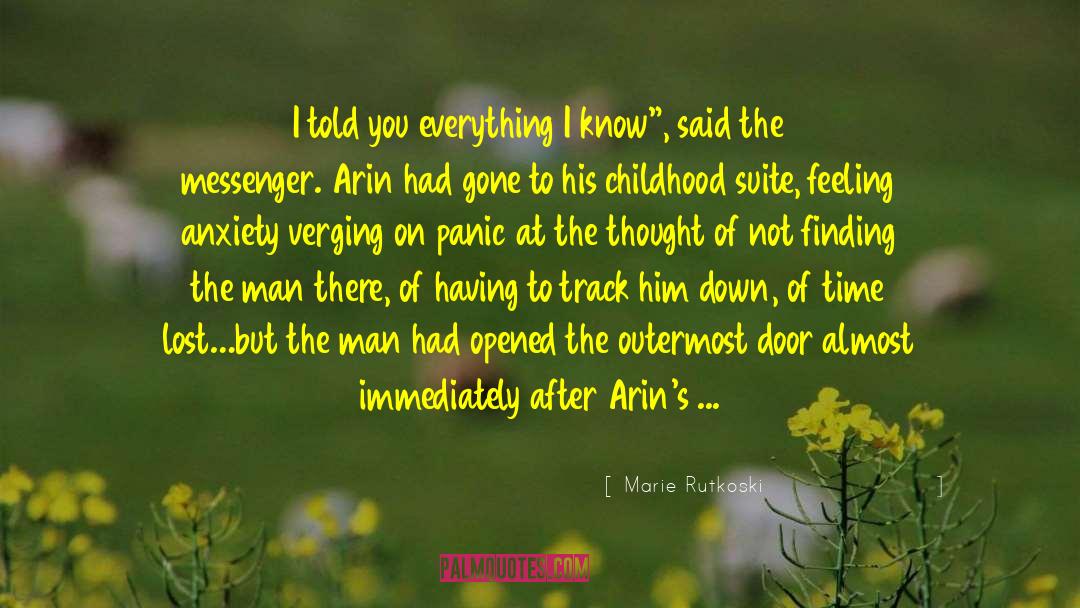 Anxiety Attack quotes by Marie Rutkoski