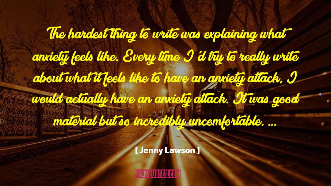 Anxiety Attack quotes by Jenny Lawson