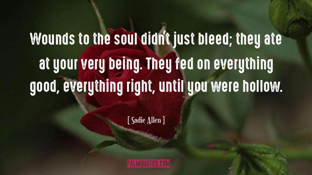 Anxiety Depression quotes by Sadie Allen