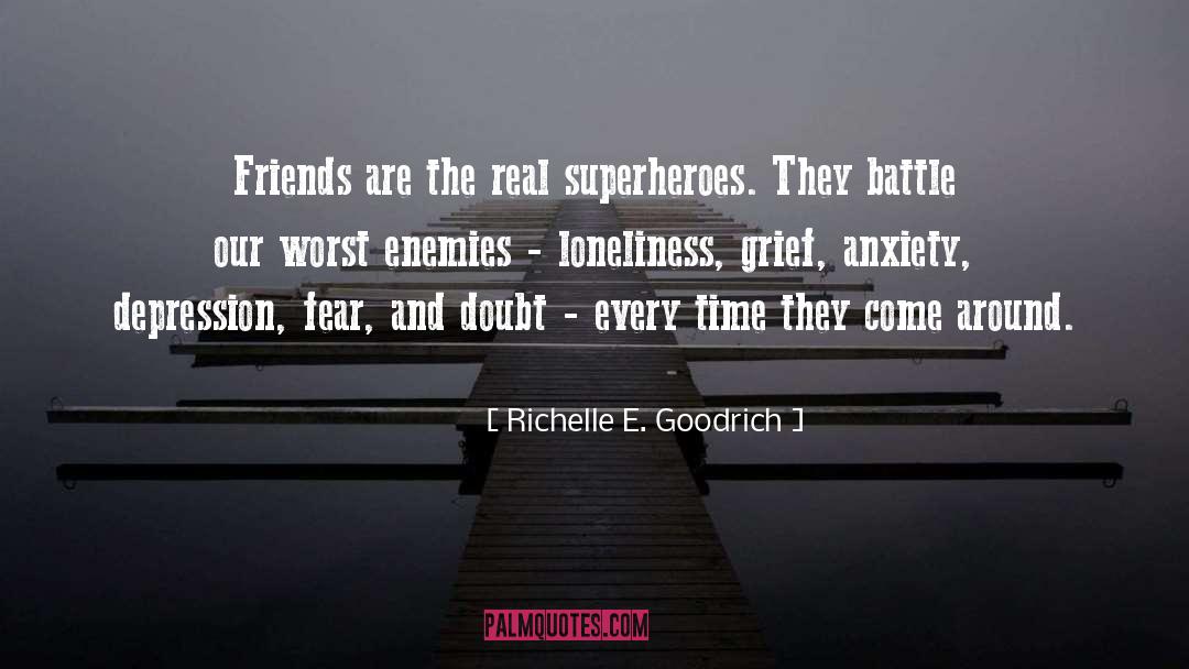Anxiety Depression quotes by Richelle E. Goodrich