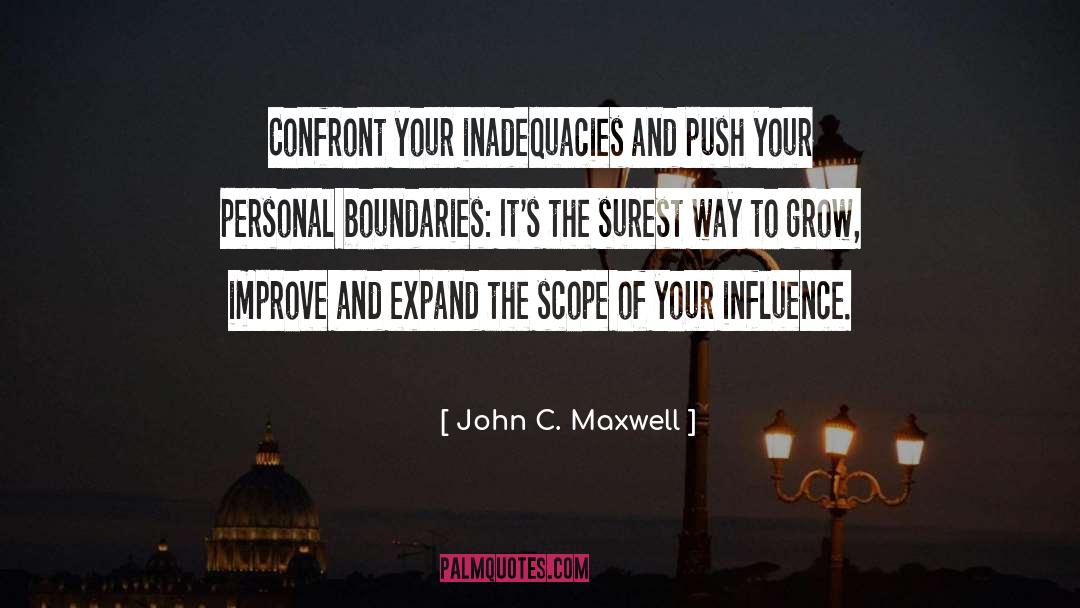 Anxiety Of Influence quotes by John C. Maxwell