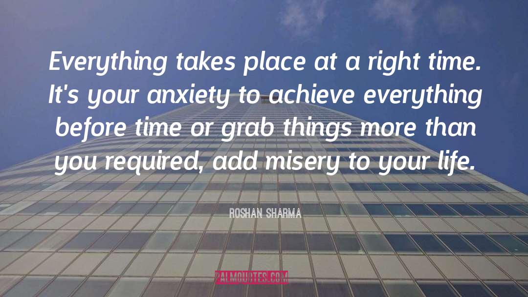 Anxiety quotes by Roshan Sharma