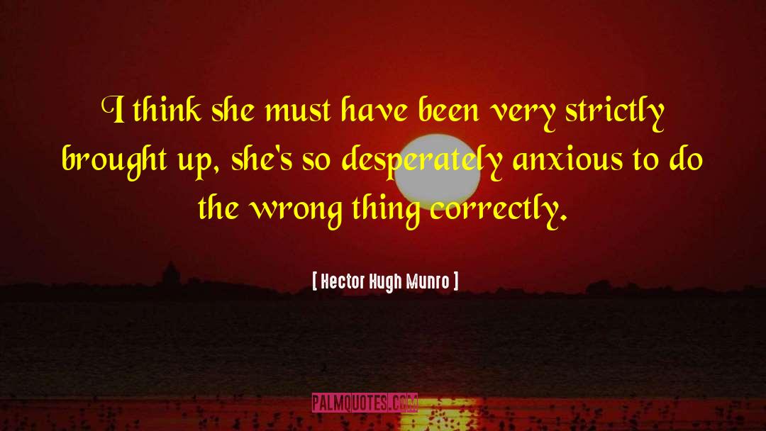Anxious Bible quotes by Hector Hugh Munro