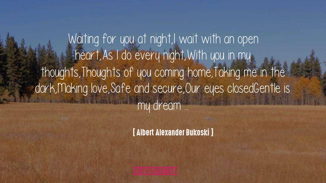 Anxious Thoughts quotes by Albert Alexander Bukoski