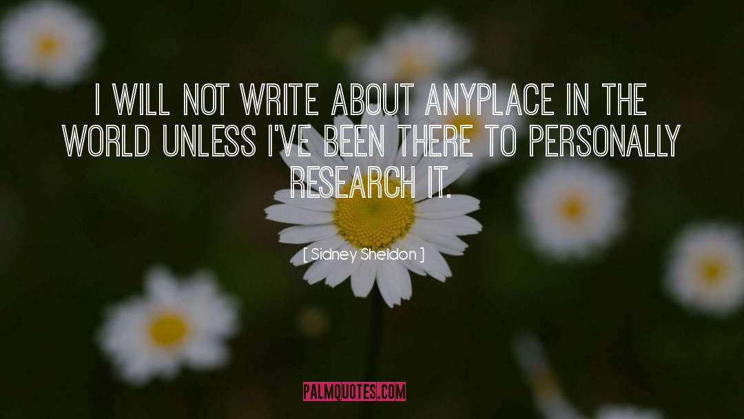 Anyplace quotes by Sidney Sheldon