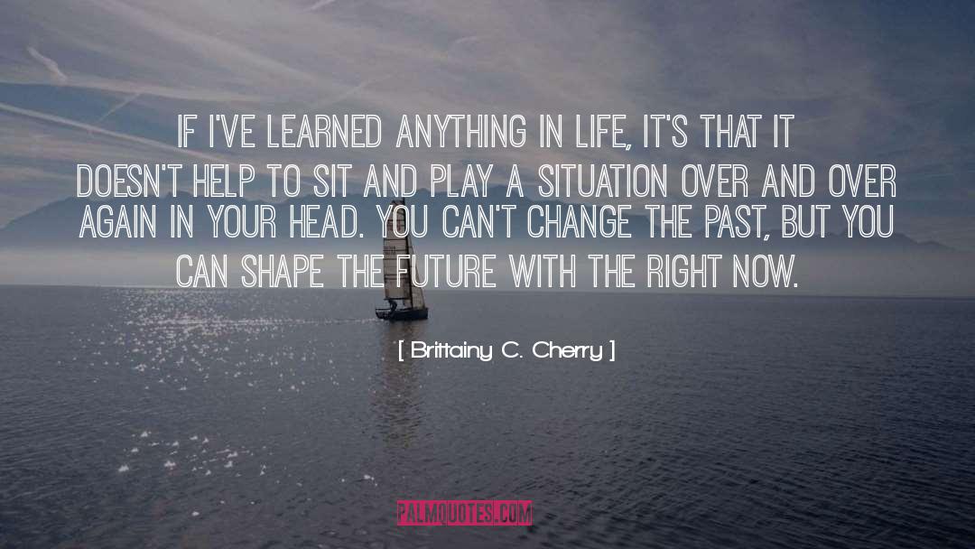 Anything In Life quotes by Brittainy C. Cherry