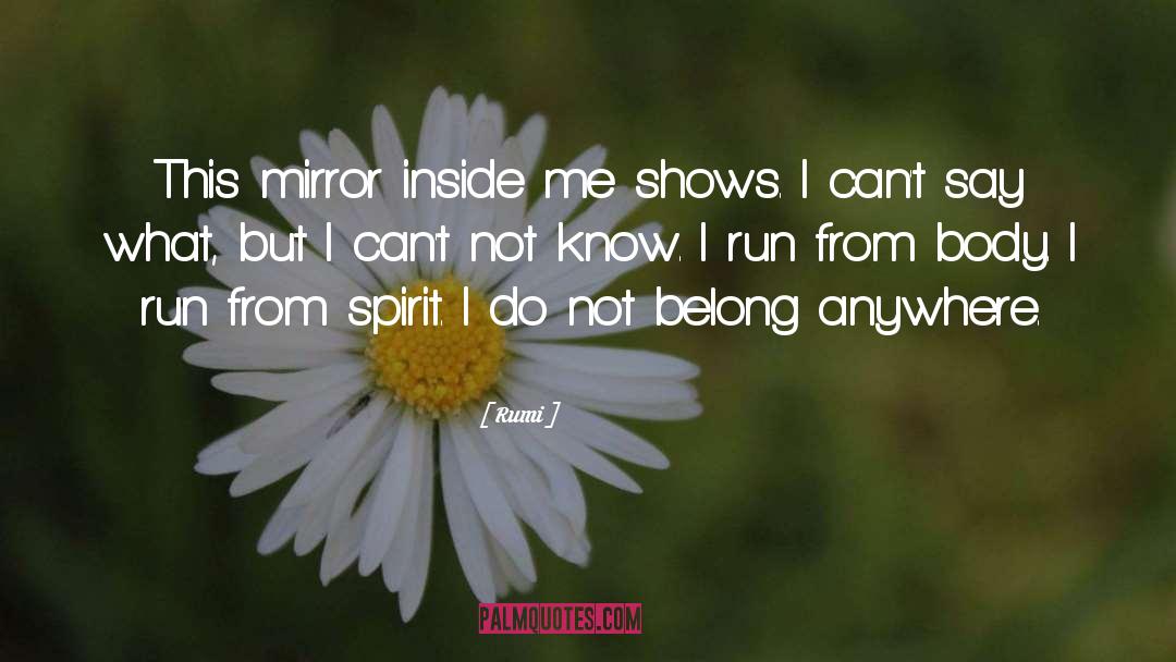 Anywhere quotes by Rumi