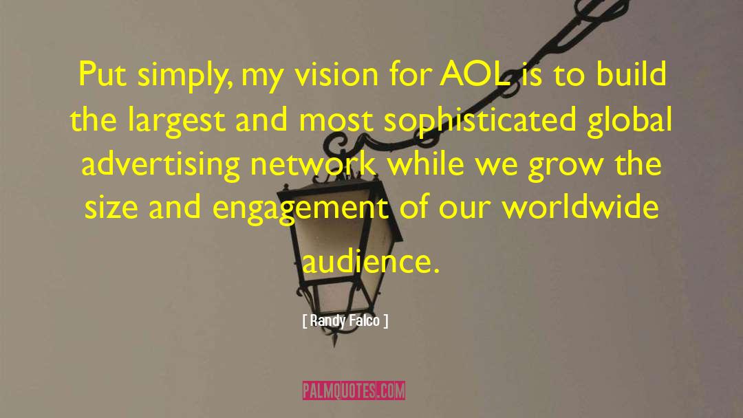 Aol quotes by Randy Falco