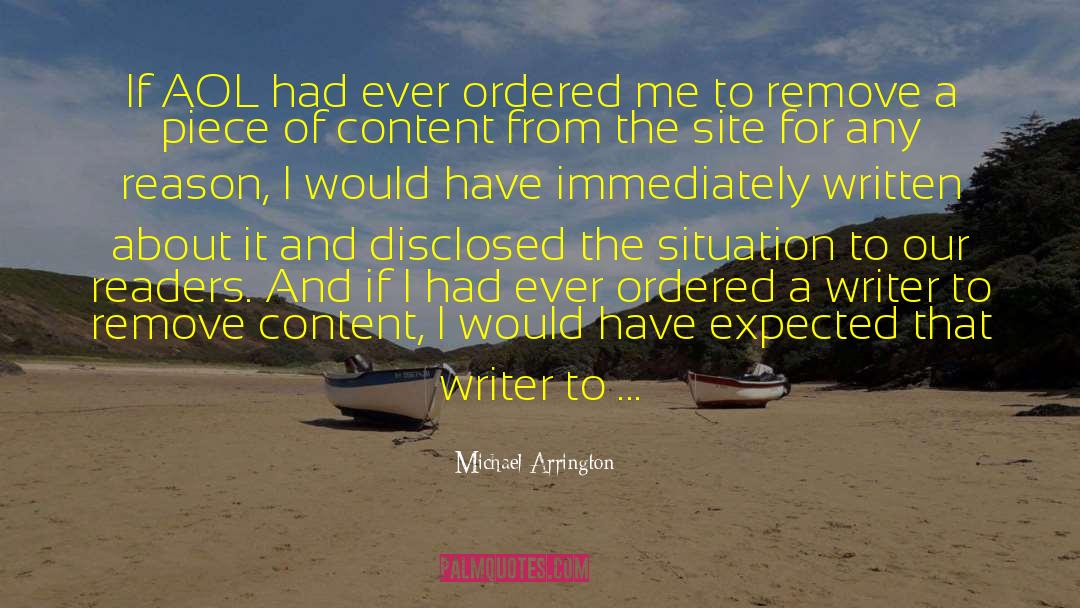 Aol quotes by Michael Arrington