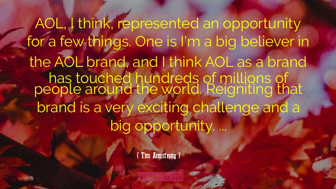 Aol Stocks quotes by Tim Armstrong