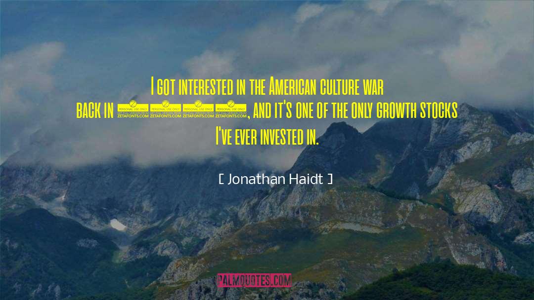 Aol Stocks quotes by Jonathan Haidt