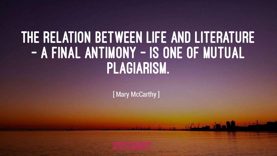 Ap Literature quotes by Mary McCarthy