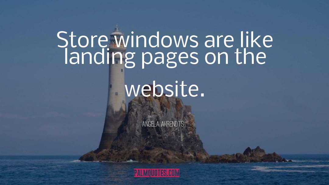 Apa Website Quote quotes by Angela Ahrendts
