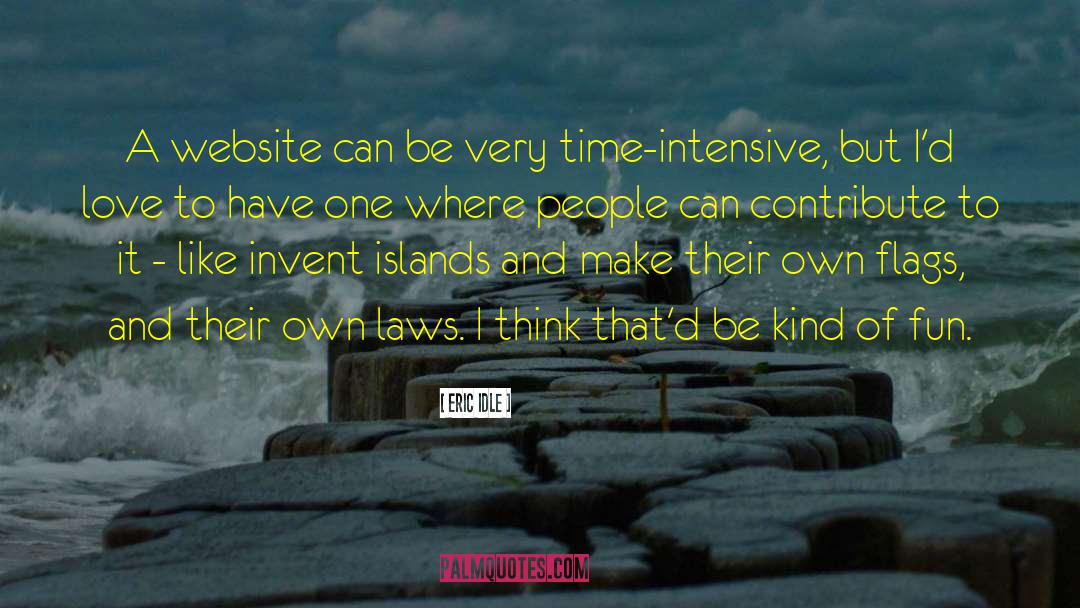 Apa Website Quote quotes by Eric Idle