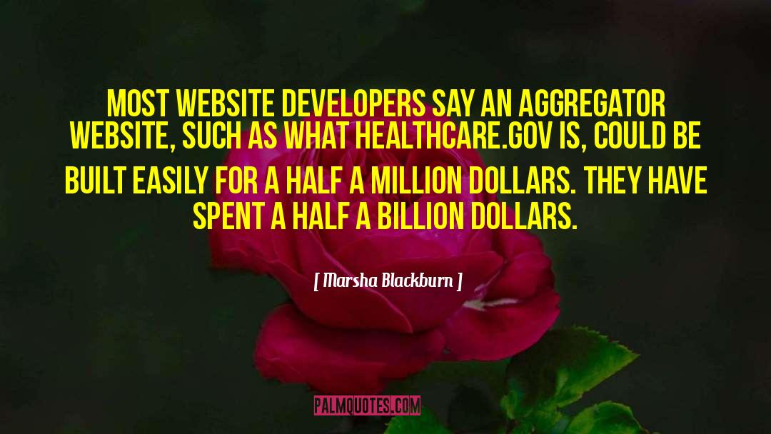Apa Website Quote quotes by Marsha Blackburn