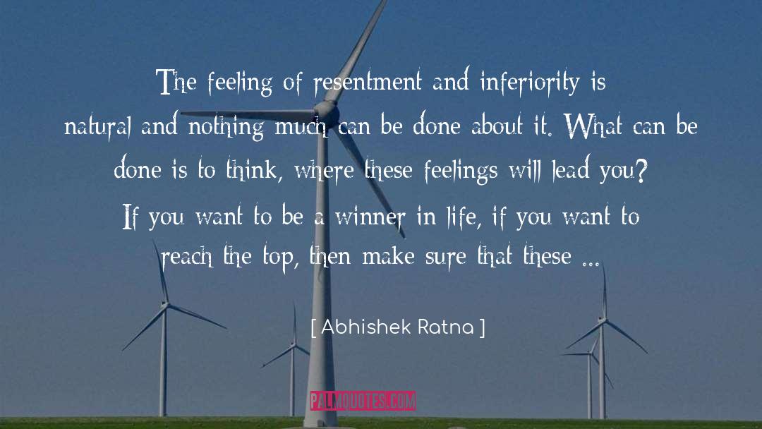 Apartheid Inferiority quotes by Abhishek Ratna