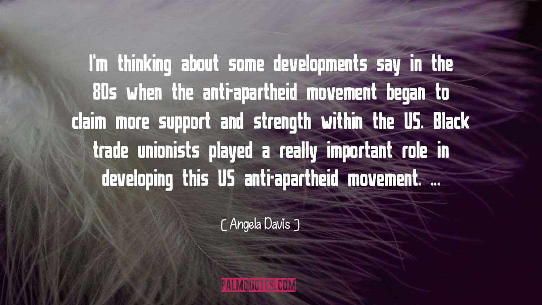 Apartheid quotes by Angela Davis