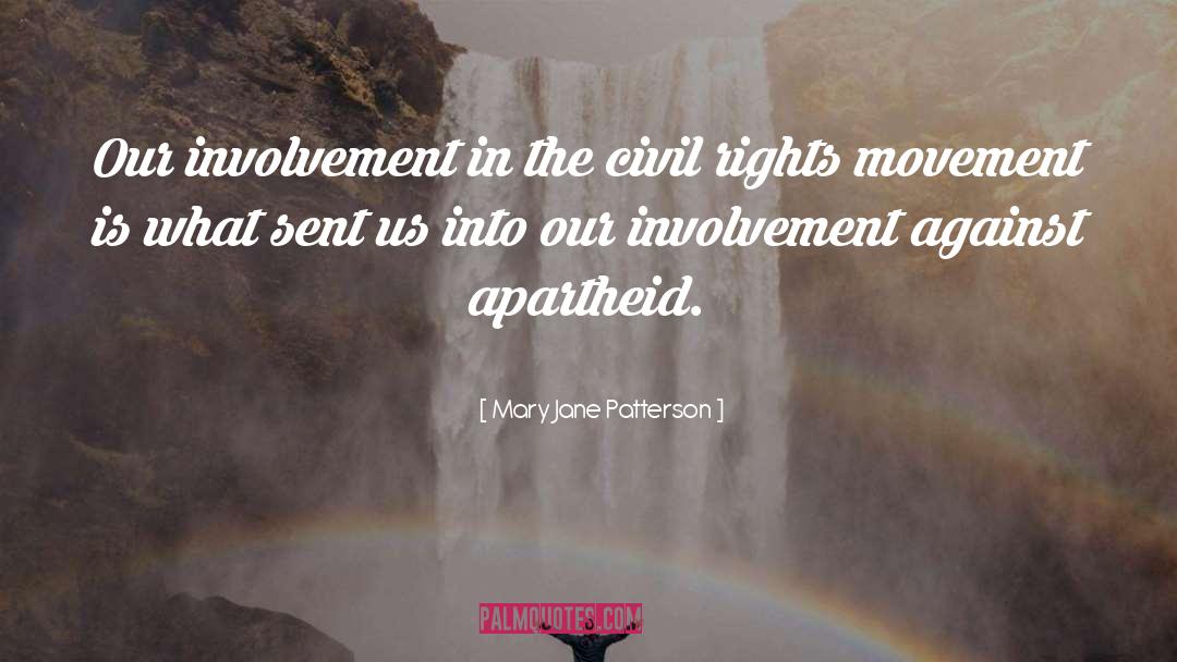 Apartheid quotes by Mary Jane Patterson