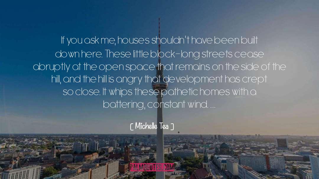 Apartments quotes by Michelle Tea