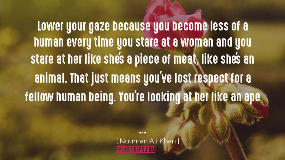 Ape quotes by Nouman Ali Khan