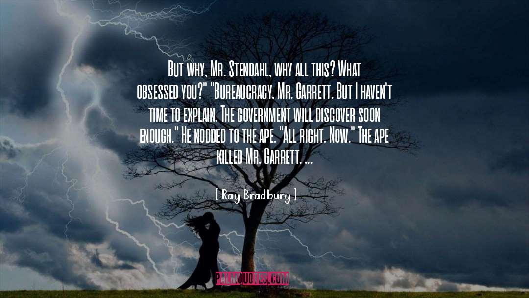 Ape quotes by Ray Bradbury