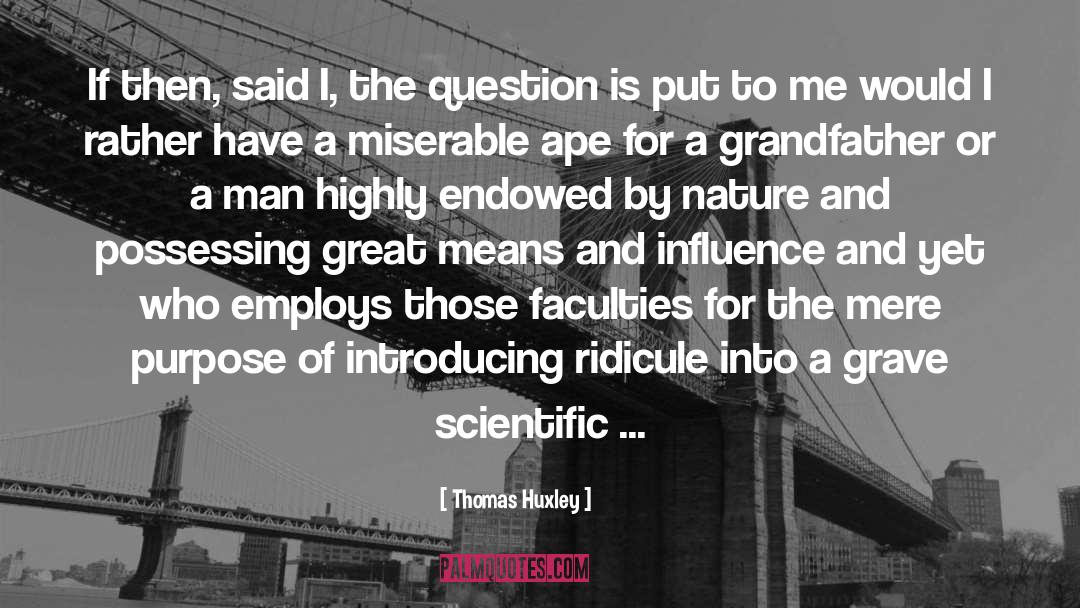Ape quotes by Thomas Huxley