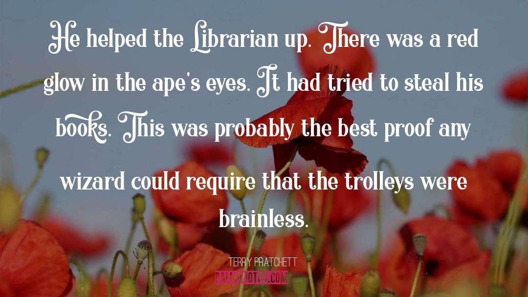 Apes quotes by Terry Pratchett