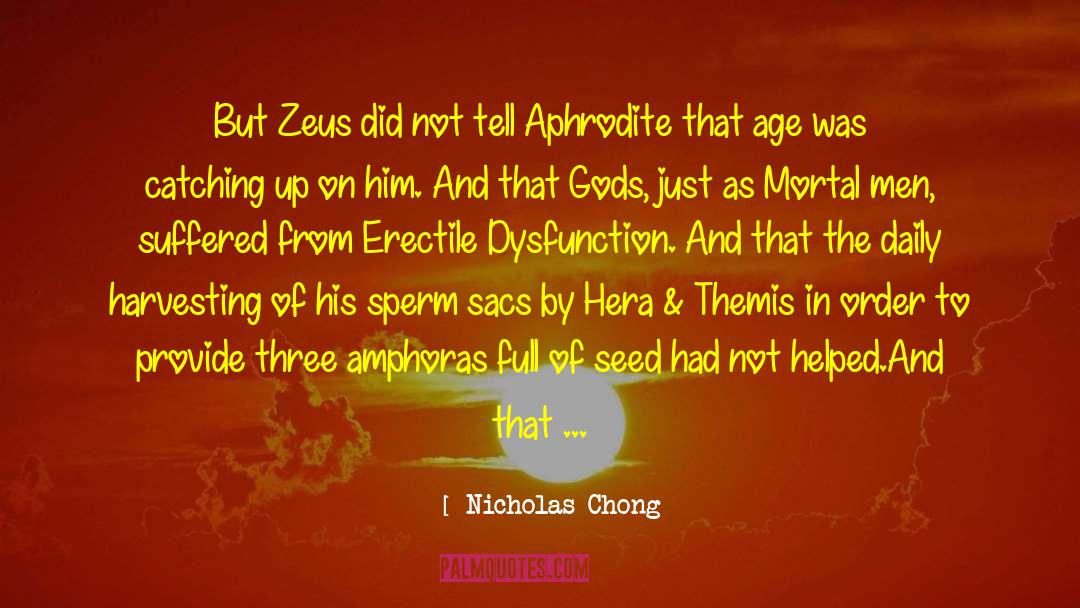 Aphrodite quotes by Nicholas Chong