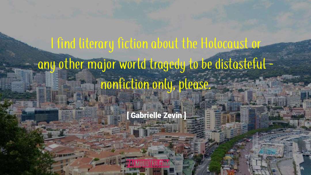Apocalyptic Fiction quotes by Gabrielle Zevin