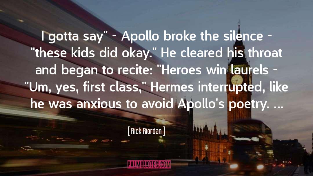 Apollo Program quotes by Rick Riordan