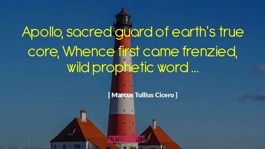 Apollon quotes by Marcus Tullius Cicero