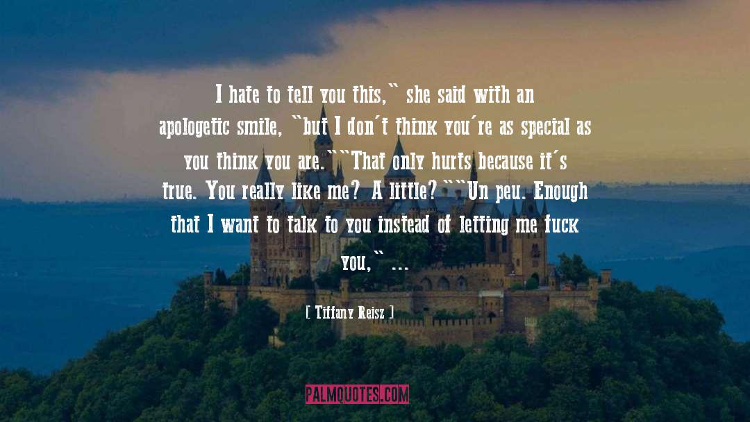 Apologetic quotes by Tiffany Reisz