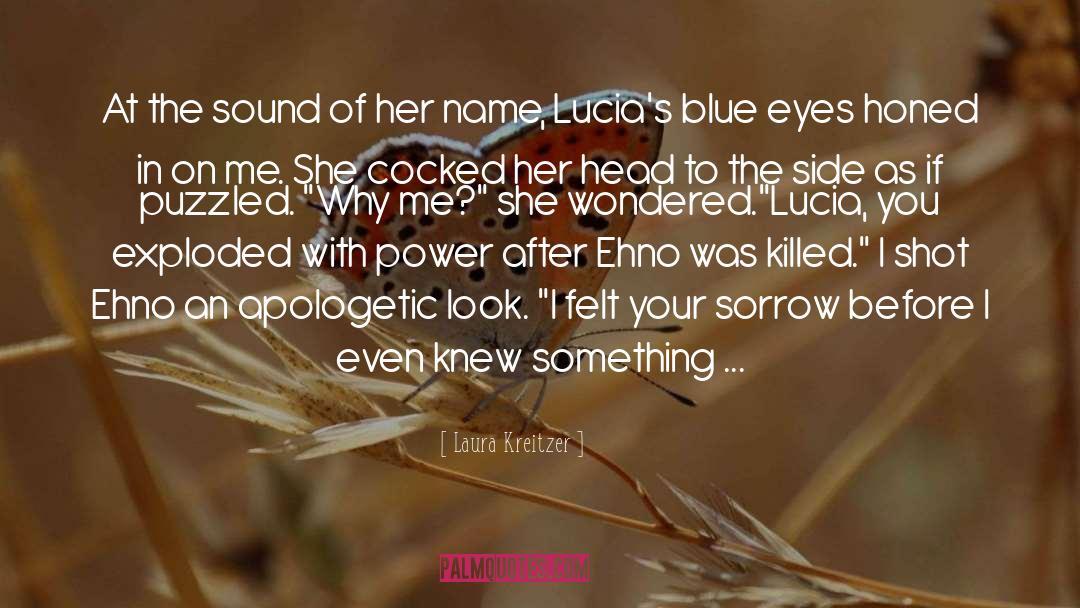 Apologetic quotes by Laura Kreitzer