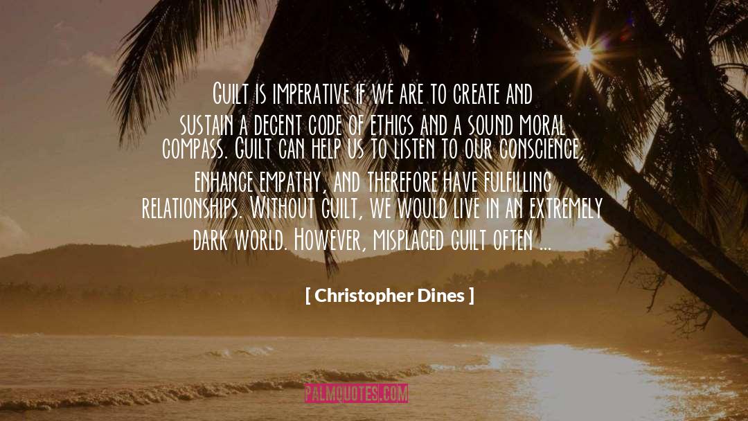 Apologetic quotes by Christopher Dines