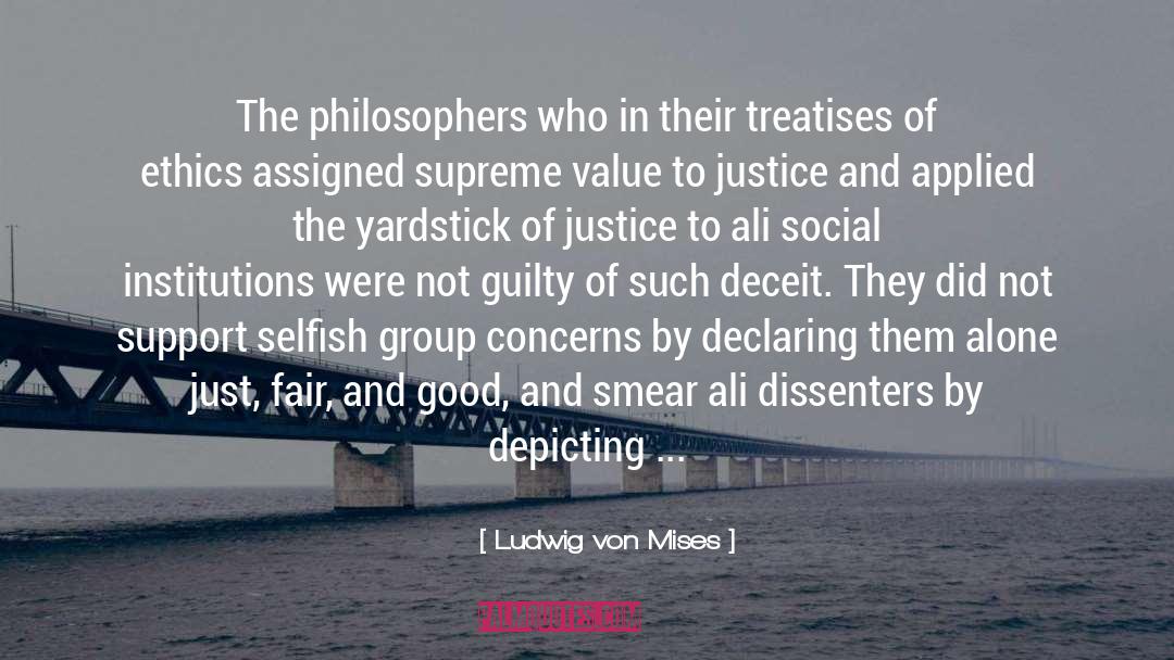 Apologists quotes by Ludwig Von Mises