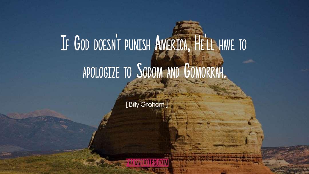 Apologize quotes by Billy Graham