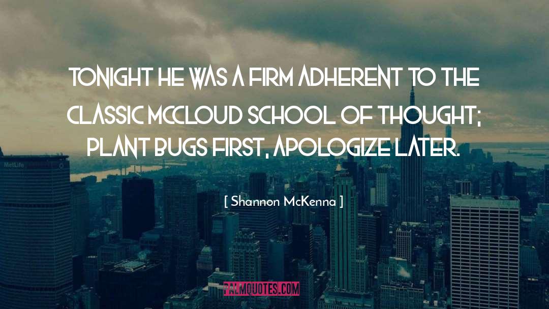 Apologize quotes by Shannon McKenna