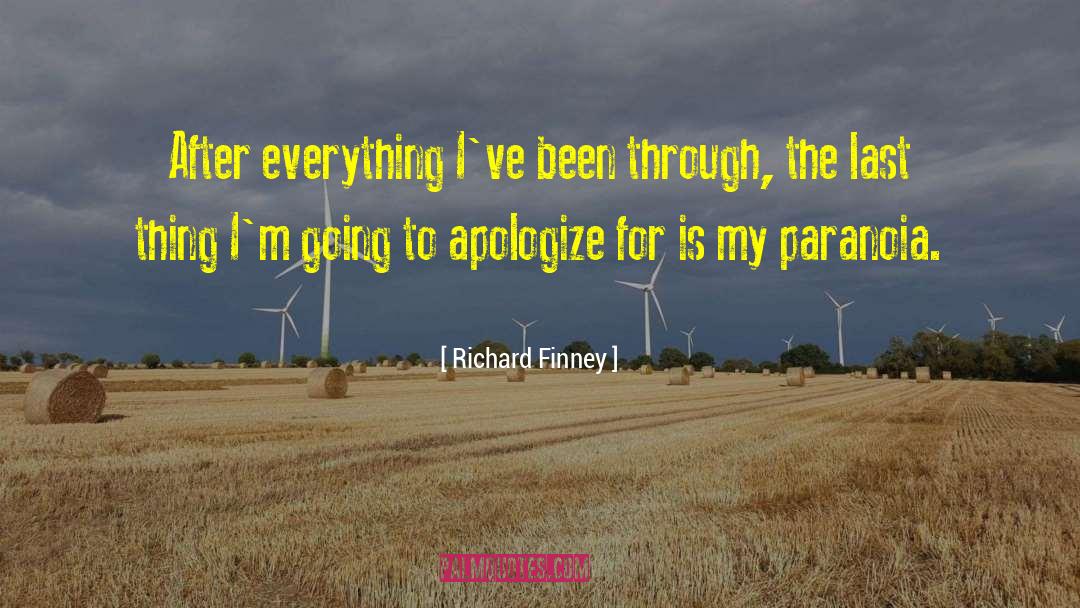 Apologize With quotes by Richard Finney