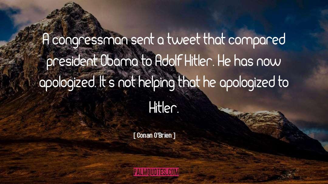 Apologized quotes by Conan O'Brien